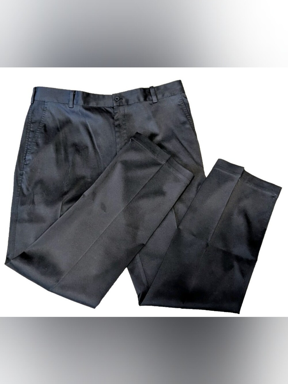 Men's Nike Golf Dri-Fit Pants Size 36x32 Black Flat Front EXCELLENT CONDITION!